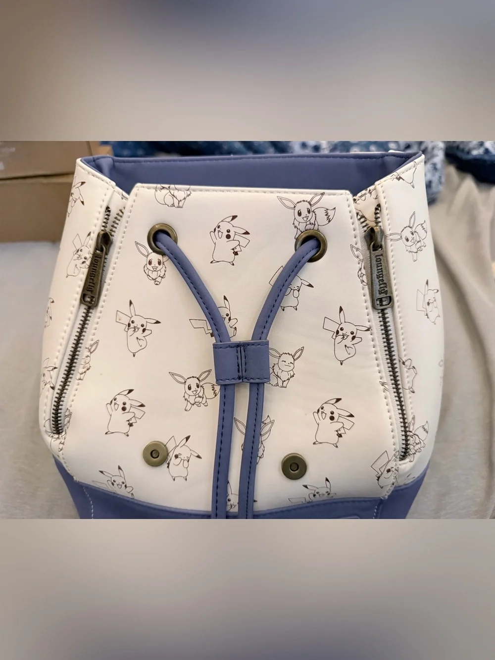 Loungefly Pokémon Eevee and Pikachu Mini Backpack